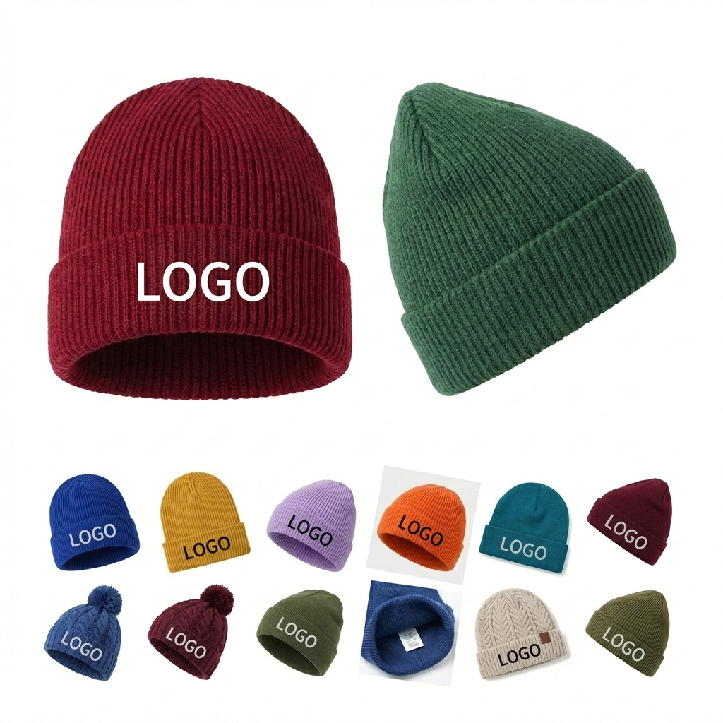 Assorted Knit Beanie Hat Collection