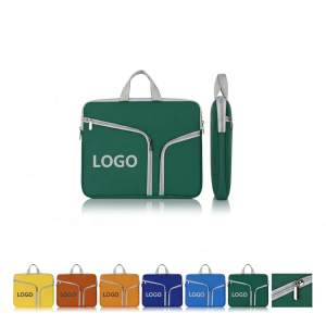 Slim Commuter Laptop Case - Padded, Water-Resistant with Dual Organizer Compartments