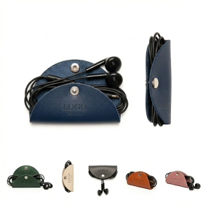 PU Leather Cable & Jewelry Organizer Wrap